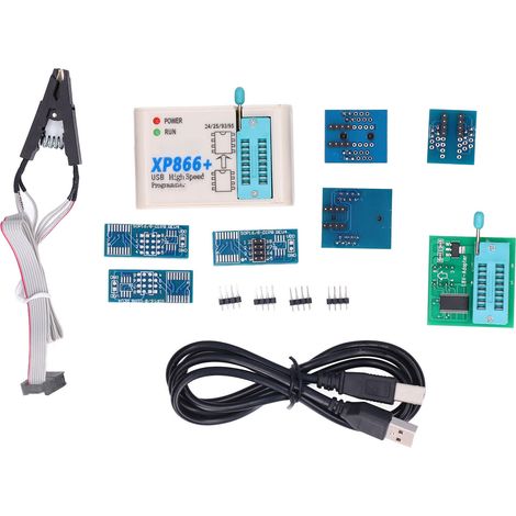 Programmateur Flash USB Rapide XP866 pour EEPROM 24/25/93 et BIOS (1/5)