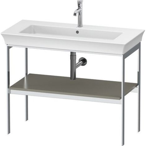 DURAVIT WT454109292 Console métallique pour sol White Tulip (1/2)
