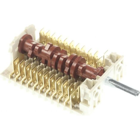 COMMUTATEUR FOUR MF 8 POUR FOUR WHIRLPOOL - 481010345712 (1/3)