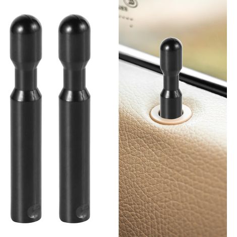 4 pomelli per serratura portiera auto, tappo per perno serratura portiera interna auto compatibile con F-150, numero OEM FODZ-5421850-A, accessori di ricambio per F150 per la maggior parte delle auto