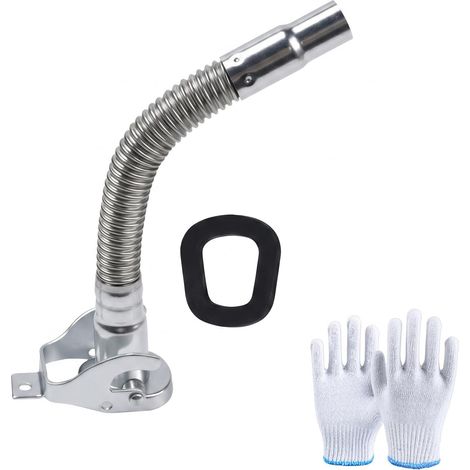 Flexible Metal Fuel Can Pourer Spout with Seal Fits 5/10/20L Canisters Suitable for Cars, Trucks, Tractors, Boats, Motorcycles, Lawnmowers (1/5)