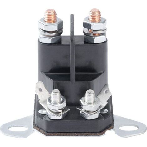 Solénoïde 12 V 117-1197 pour Toro Timecutter SS5000 Z4200 SS4225 SS4235 Pièces Solénoïde 12 V 4 bornes pour Toro 1-513075 E513075 Z 746 29 74 209 74360 74410 74616 74625 TimeCutter EXMARK 513075 (1/2)