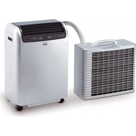 Remko RKL 495 DC aire acondicionado portátil split plateado potente