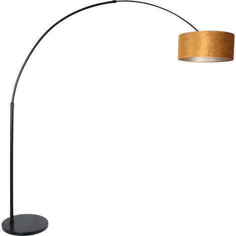 Steinhauer - lampada da terra - Sparkled Light - nero - metallo