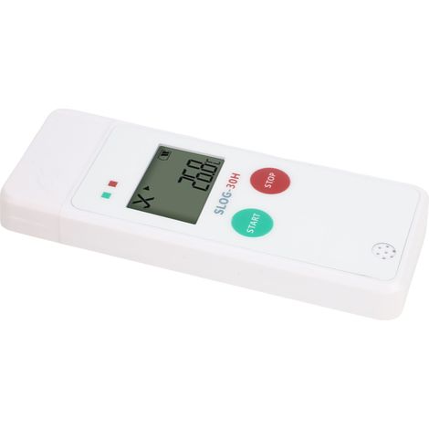 Enregistreur de données de température et d'humidité réutilisable, enregistreur numérique USB de haute précision avec rapports PDF CSV, stockage de 65000 groupes (1/5)