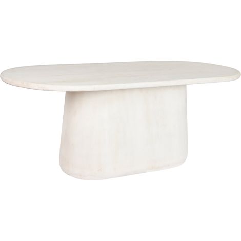 Mesa Comedor Mango 200X100X75 Blanco (1/5)