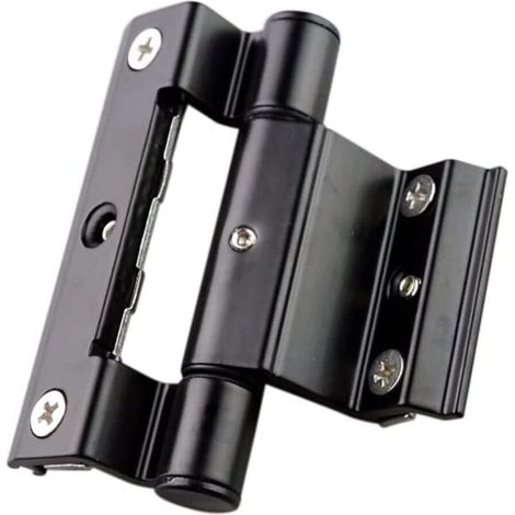 Scharniere für Schranktüren, Tür- und Fensterscharniere aus Aluminiumlegierung, Schwenkscharniere aus Aluminiumlegierung, verdeckte, einfarbige Aluminiumscharniere