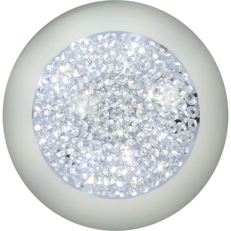 Plafoniera LED Candellux Pristina bianca 40cm 16W 3000K (1/4)
