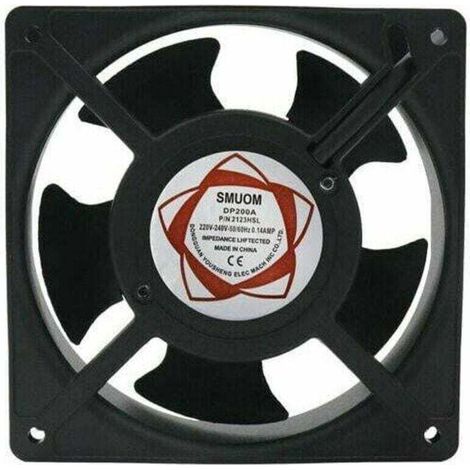 Ventilateur Axial - 120x120x38 mm - Pour Cheminée Et Poêle À Bois - 220 V 23 W - 1 Pièce (1/4)