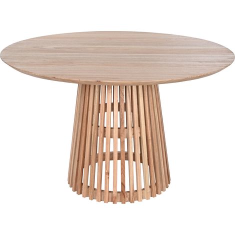 Mesa Redonda Comedor Mindi 120X120X75 Natural (1/5)