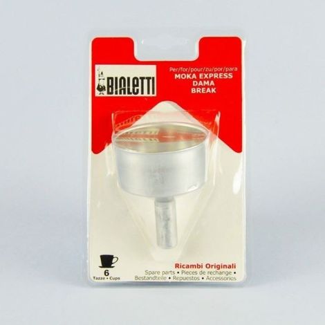 Bialetti Filtro ad imbuto per caffettiera 6 tazze (1/2)