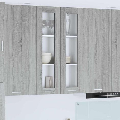 Hängeschrank Graues Sonoma 60 x 31 x 100 cm Holzwerkstoff