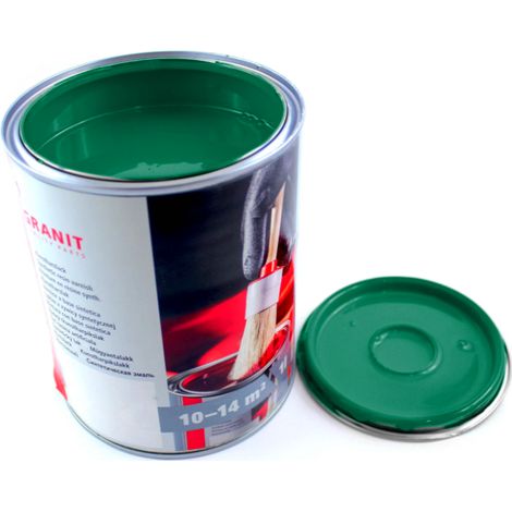 Barniz de pintura Agromec color verde turquesa RAL 6016, color granito Wilckens, lata de 1 litro (1/2)