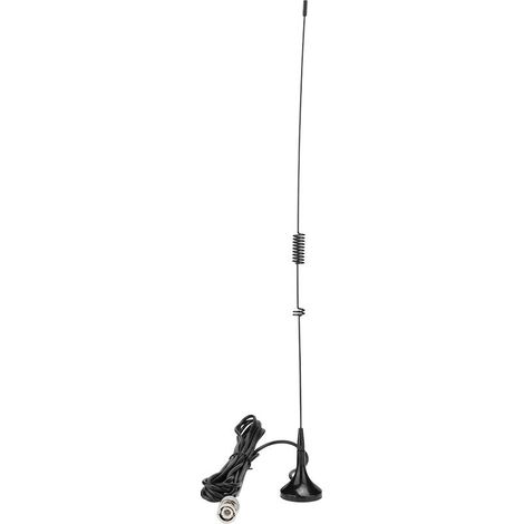 Antenne Uhf Vhf - 144 MHz 430 MHz - Gain 3 0 dB 2 15 dB - Connecteur BNC - 10 W - 38 Cm - 1 Pièce (1/5)