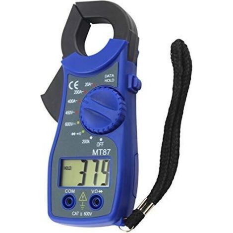 Digital Multimeter Clamp Meter - Voltage, Current, Resistance, Frequency Tester - Ideal for Professionals (1/5)