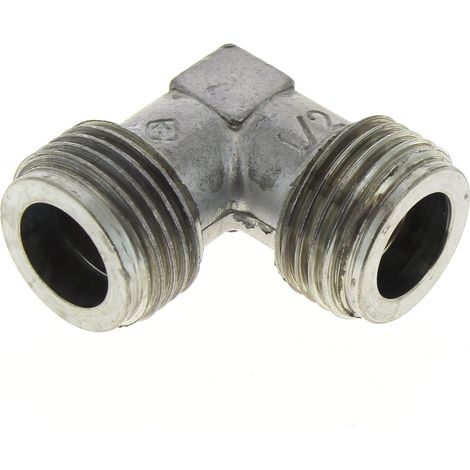 Gaskrümmer 15/21 m/m flache Endstücke