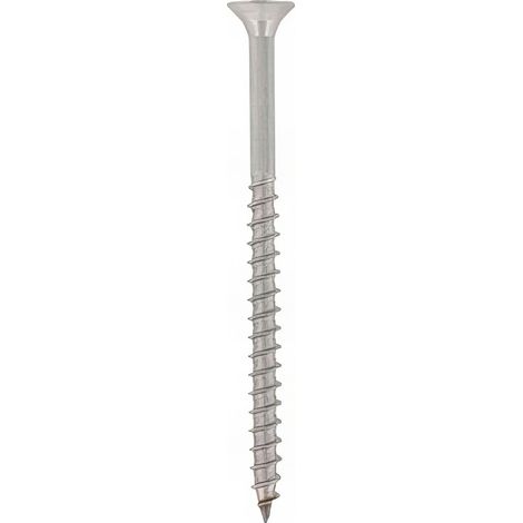 Vis bois tête fraisée Pozidriv F/Partiel 5 x 90 mm INOX A4 - Boite de 100 pcs - Fixtout VAPFC05090A4