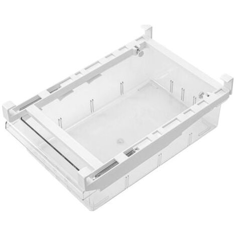 Organisateur de réfrigérateur, bacs de rangement pour aliments, boîte de conservation pour la cuisine, étagère de tiroir, compartiments séparés pour légumes et fruits, gain de place (1/5)