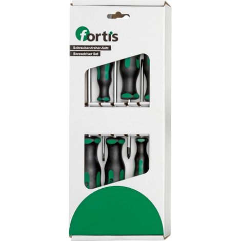 Set Cacciavite 6 Unità Pz Fortis