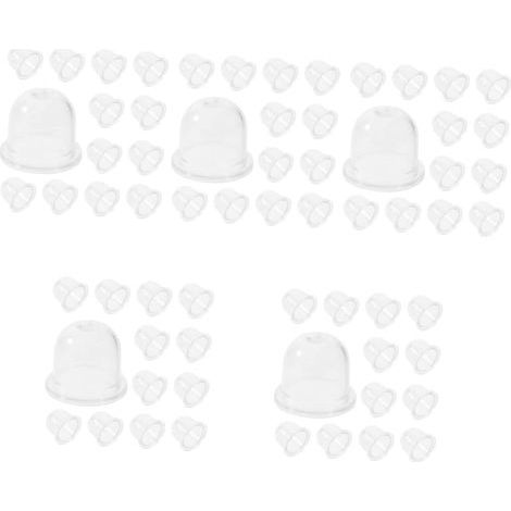 100 vasos de aceite transparentes para cortacésped, accesorios de repuesto para cortadora de césped de jardín. (1/5)