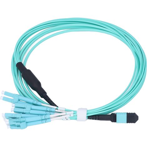 Cordon de brassage à fibre optique 8 cœurs 40G multimode, accessoire de raccordement (1/5)