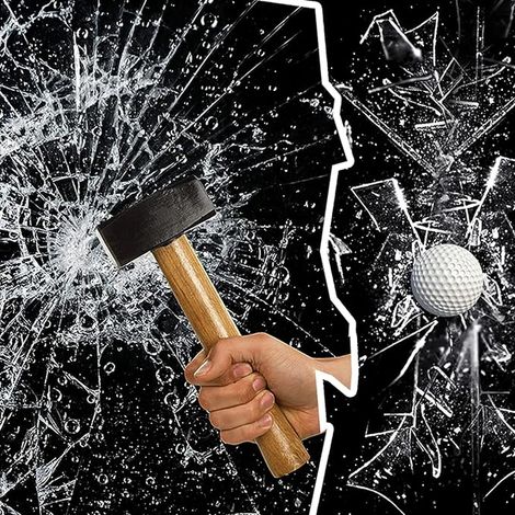 Self-Adhesive Security Window Film Anti-Shatter Glass Protection Film UV Protection Sticker for Bathroom, Office, Bedroom, Kitchen - 44 x 300 cm Transparent (1/5)