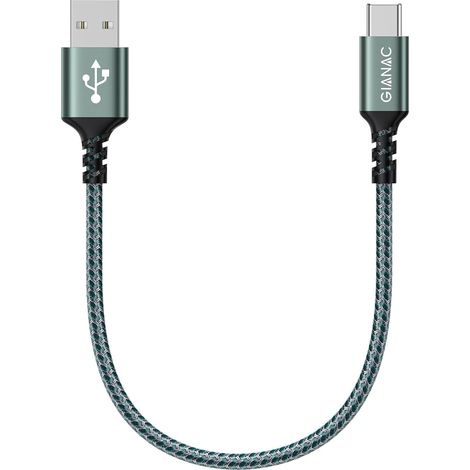 Cable USB C Kurz 0.3M 3.1A Câble USB C Charge Rapide Cable USB C (1/5)