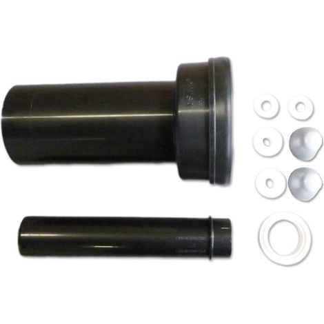 Wisa Wand-WC-Anschluß-Set Ø 90mm Ablaufstutzen, Spülrohr Ø 45 mm Spülrohre & Abläufe