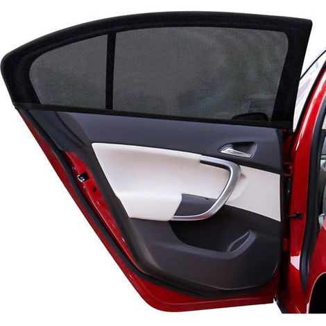 Parasole per auto Aiperq per bambini, 2 pezzi, per bambini e animali domestici, massima protezione dai raggi UV, compatibile con la maggior parte delle auto (estensibile fino a 110 x 50 cm) (1/4)