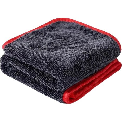 Asciugamano in microfibra, ultra spesso, ad alta assorbenza, 1 pezzo, rosso 60x90 (1/2)