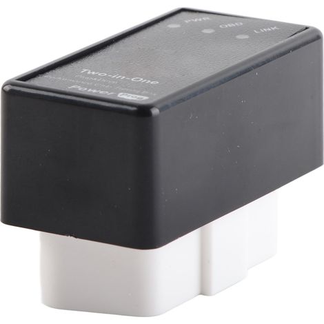 Boîtier de réglage OBD2 ECO 16 broches pour véhicules 12-24 V : améliore la puissance, le couple et réduit la consommation de carburant. Compatible avec les véhicules de 12 à 24 V. (1/5)