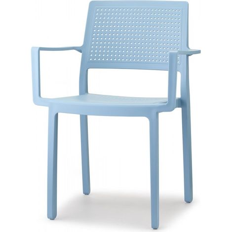 SET 4 POLTRONE EMI - SCAB Colore: Azzurro (1/4)