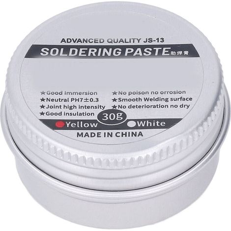 Pâte à souder en colophane, crème de Flux de soudure sans nettoyage à basse température pour la réparation électronique 30g / 1.1oz (1/5)
