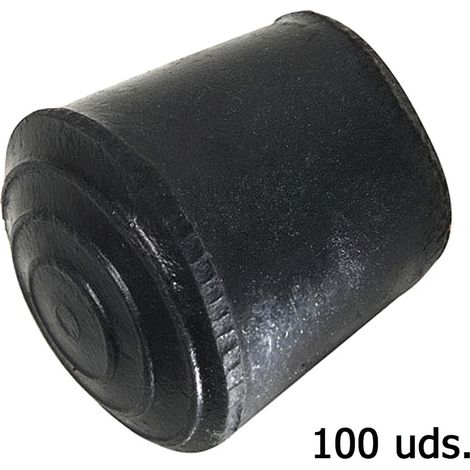 Estremità conica in gomma 12 mm. Borsa 100 unità