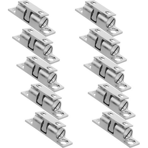 Petit loquet à rouleau en cuivre argenté de 40 mm (1/5)