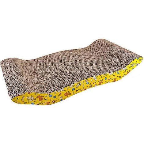 1. „Katzenkrallenschutz aus Wellpappe in 6 Formen, kratzfester Kratzbaum aus Wellpappe, bogenförmiges Brückenmodell zum Kratzen für Katzen“