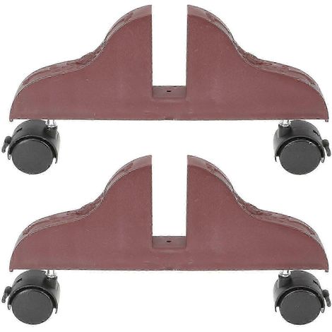 Lot de 2 supports pliables pour paravent de séparation de pièce (1/3)