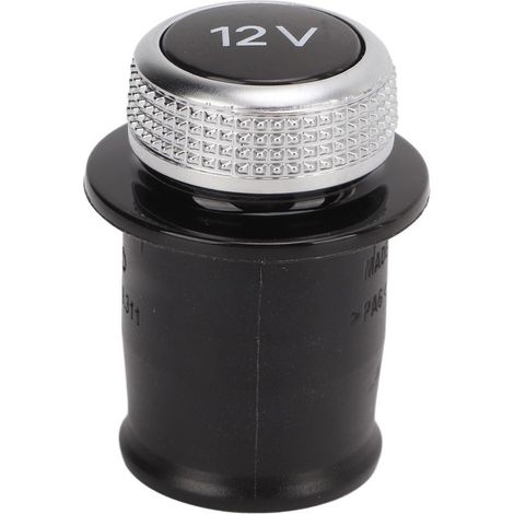 Capuchon de Protection pour Allume-cigare de Voiture 4H0919311, 12V Chromé pour Prise D'allume-cigare de Voiture A3 A4 A6 A7 A8 (1/5)
