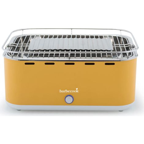 Barbecue portatile a carbonella giallo con coperchio - 223.5925.000 - barbecook (1/5)