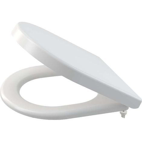 Alca Asientos de WC - Asiento inodoro, Softclose, antibacteriano, blanco A674S (1/2)