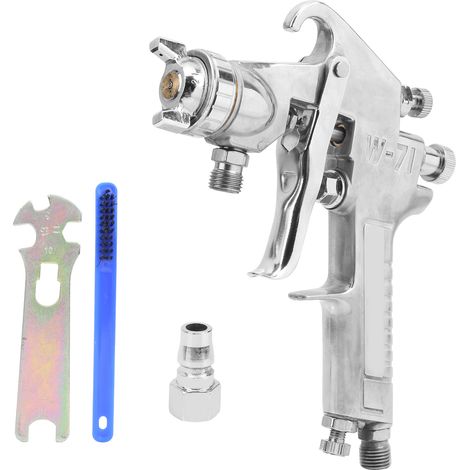 Pistolet à Peinture Pneumatique Professionnel avec Récipient et Buse - Fournitures pour la Maison (1/5)