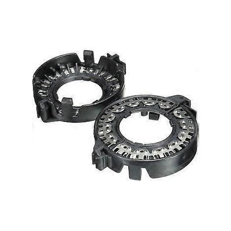 2 adaptateurs de douille D1S/D3S avec anneau de fixation (réf. 63117162087) pour BMW Série 1, 3, 5, 7, X5 et X6 (1/5)