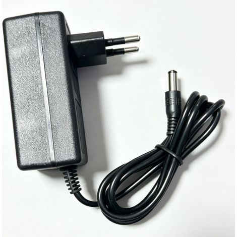 Adattatore di alimentazione con spina standard europea da 25,2 V 2 A con indicatore LED, 100-240 V (1/2)