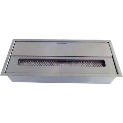 Bruciatore a Bioetanolo Liquido 45.7x18.7 cm Acciaio GMR