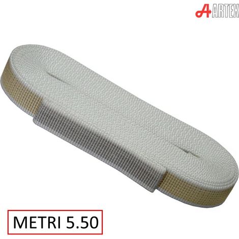 CINTINO BEIGE/GRIGIO MT 5.5 PER FINESTRA IN BUSTINA PVC (1/2)