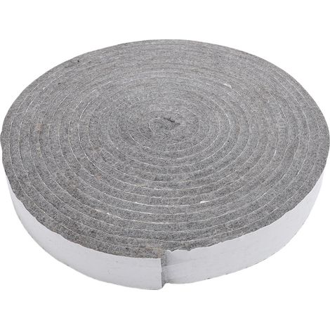 Guarnizione di ricambio per barbecue ad alta temperatura, 4,5 metri, ignifuga, ritagliabile, buona adesione, feltro autoadesivo per affumicatori per barbecue X/XL, grigio (1/5)