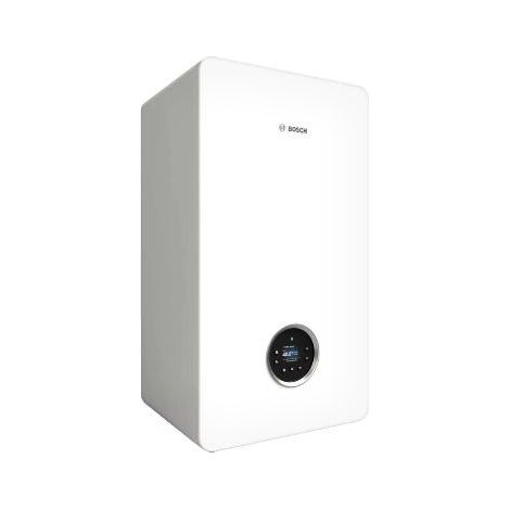 Junkers Bosch Caldaia a Condensazione Condens 5700I W GC5700IW 24/30 C 30 kW Metano/Gpl Con Kit Scarico Fumi KIT COASSIALE