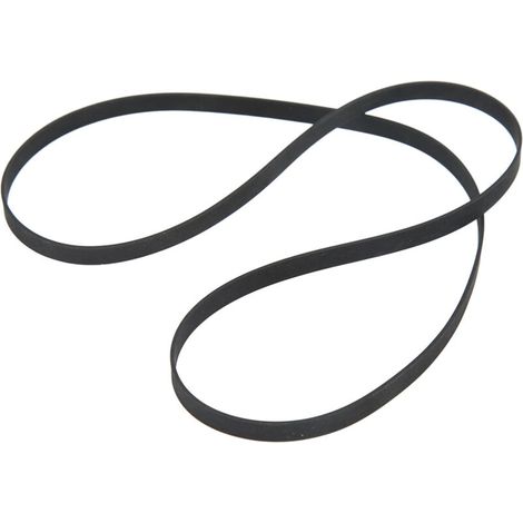 Courroie de remplacement 49cm pour tourne-disque platine vinyle, en caoutchouc durable (1/5)
