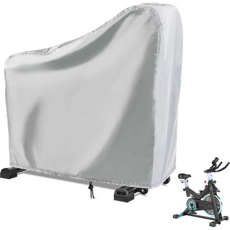 Schutzhülle für Heimtrainer, 210D wasserdicht für stationäre Fahrräder, staubdichte Schutzhülle für Outdoor-Fahrräder, geeignet für Ergometer (1/5)