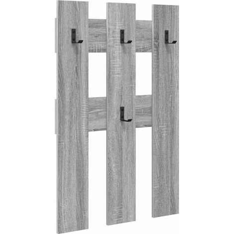 Maison Exclusive - Wandmontierter nachttisch Graues Sonoma 65 x 3